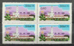 C 849 Selo Bicentenario Colegio Caraca Educacao Igreja Religiao 1974 Quadra 1