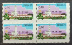 C 849 Selo Bicentenario Colegio Caraca Educacao Igreja Religiao 1974 Quadra 2