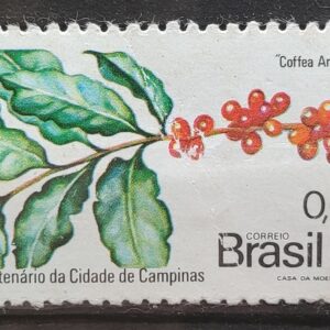 C 863 Selo Cidade de Campinas Cafe 1974 CLM