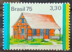 C 885 Selo Habitacoes no Brasil Casa SC 1975