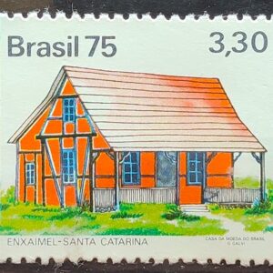 C 885 Selo Habitacoes no Brasil Casa SC 1975