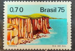 C 918 Selo Propaganda Turistica Turismo Torres 1975