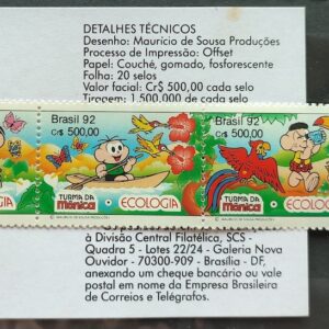 CD 20 Caderneta Turma da Monica Desenho Infantil Crianca Literatura 1992
