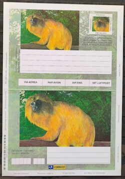 Cod 0010a Aerograma Internacional Mico Leao Dourado Macaco Fauna GEPRO 1999