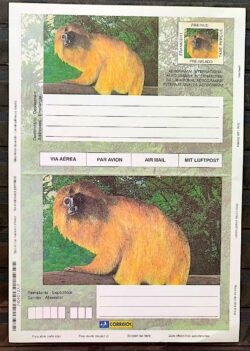 Cod 0010b Aerograma Internacional Mico Leao Dourado Macaco Fauna GEPRO 2000