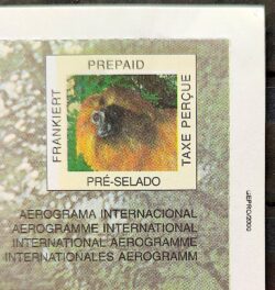 Cod 0010b Aerograma Internacional Mico Leao Dourado Macaco Fauna GEPRO 2000