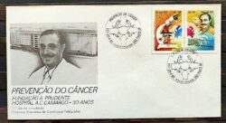 Envelope FDC 282 1983 Prevencao do Cancer Saude CBC SP