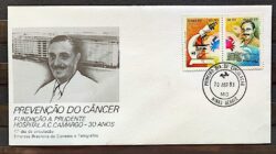 Envelope FDC 282 1983 Prevencao do Cancer Saude CPD MG