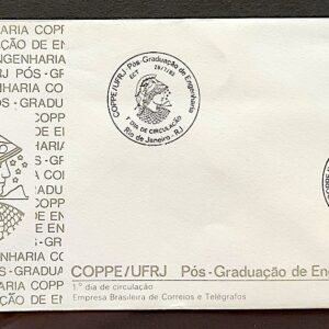 Envelope FDC 293 1983 Pos Graduacao Engenharia Educacao CBC RJ 01