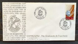 Envelope FDC 293 1983 Pos Graduacao Engenharia Educacao CBC RJ 03