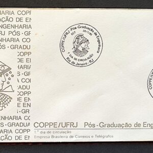 Envelope FDC 293 1983 Pos Graduacao Engenharia Educacao CBC RJ 03