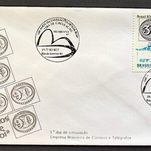 Envelope FDC 294 1983 Olho de Boi Filatelia CBC RJ 04