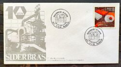 Envelope FDC 305 1983 Siderbras Industria Economia CBC Brasilia 01