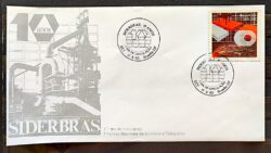 Envelope FDC 305 1983 Siderbras Industria Economia CBC Brasilia 02