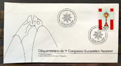 Envelope FDC 307 1983 Congresso Eucaristico Religiao CBC BA 01