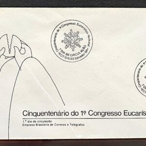 Envelope FDC 307 1983 Congresso Eucaristico Religiao CBC BA 03