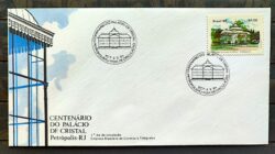 Envelope FDC 316 1984 Palacio de Cristal Petropolis CBC RJ 01