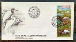 Envelope FDC 327 1984 Pantanal Matogrossense CBC MS 02