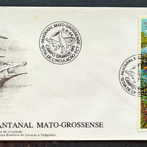 Envelope FDC 327 1984 Pantanal Matogrossense CBC MS 02