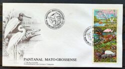 Envelope FDC 327 1984 Pantanal Matogrossense CBC MT 01
