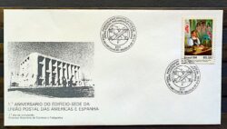 Envelope FDC 328 1984 UPAEP Servicos Postais CBC Brasilia 02