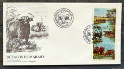 Envelope FDC 331 1984 Bufalos de Marajo Fauna CBC PA 02