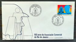 Envelope FDC 337 1984 Associacao Comercial Economia CBC RJ 01