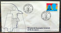 Envelope FDC 337 1984 Associacao Comercial Economia CBC RJ 03