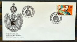 Envelope FDC 338 1984 Dom Pedro Monarquia Cavalo CBC RJ 02