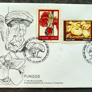 Envelope FDC 339 1984 Fungos CBC RJ
