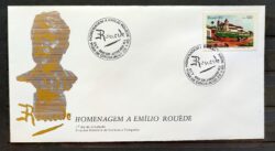 Envelope FDC 349 1985 Emilio Rouede Igreja CBC RJ 01