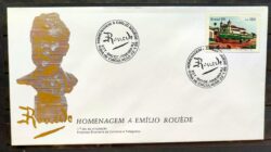 Envelope FDC 349 1985 Emilio Rouede Igreja CBC RJ 02