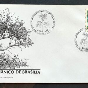 Envelope FDC 352 1985 Jardim Botanico Meio Ambiente CBC Brasilia 01