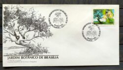 Envelope FDC 352 1985 Jardim Botanico Meio Ambiente CBC Brasilia 02