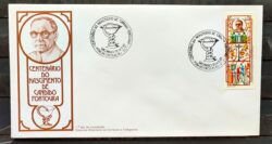 Envelope FDC 360 1985 Candido Fontoura Farmacia Ciencia Saude CBC SP 01