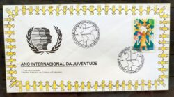 Envelope FDC 367 1985 Ano Internacional da Juventude CBC RJ 02