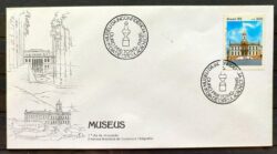 Envelope FDC 371 1985 Museus Ouro Preto CBC MG 01