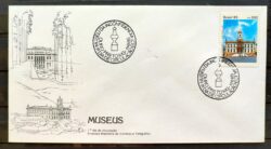 Envelope FDC 371 1985 Museus Ouro Preto CBC MG 02
