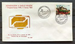 Envelope PVT FIL 001 1985 Emilio Rouede Igreja CBC RJ
