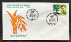Envelope PVT FIL 004 1985 Jardim Botanico Meio Ambiente CBC Brasilia