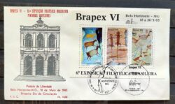 Envelope PVT FIL 014 1985 Pinturas Rupestres Arte Pre Historia CBC MG