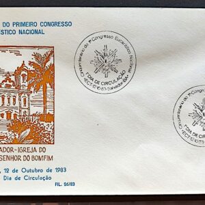 Envelope PVT FIL 026 1983 Congresso Eucaristico Religiao CBC BA 01