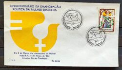 Envelope PVT FIL 03A 1983 Emancipacao Politica da Mulher CBC RN