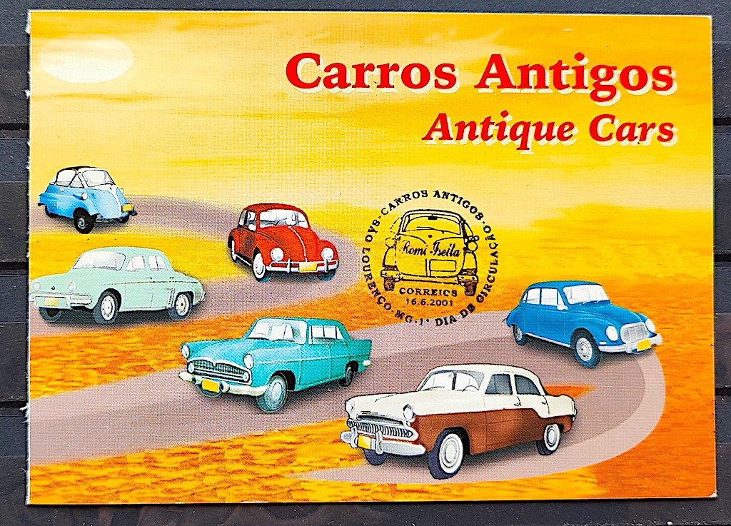 Cartão Postal De Serviços De Detalhamento De Automóveis Modelo