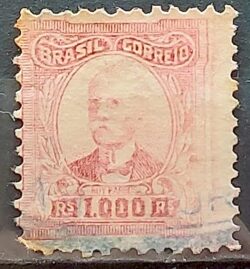 Selo Regular Cod RHM 337 Vovo Ruy Barbosa 1000 Reis 1926 Circulado 1