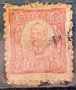 Selo Regular Cod RHM 337 Vovo Ruy Barbosa 1000 Reis 1926 Circulado 5