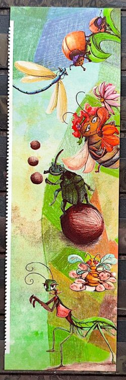 Vinheta dos Selos Insetos Beneficos Abelha Libelula Joaninha Mercosul 2021