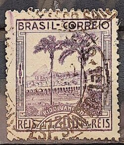 C 134 Selo Vista dos Arcos Lapa Rio de Janeiro 1939 Circulado 5