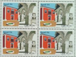 C 1881 Selo Convento das Merces Religião Educacao 1994 Quadra