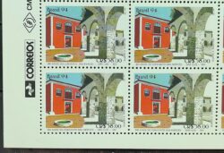 C 1881 Selo Convento das Merces Religião Educacao 1994 Quadra Vinheta Correios